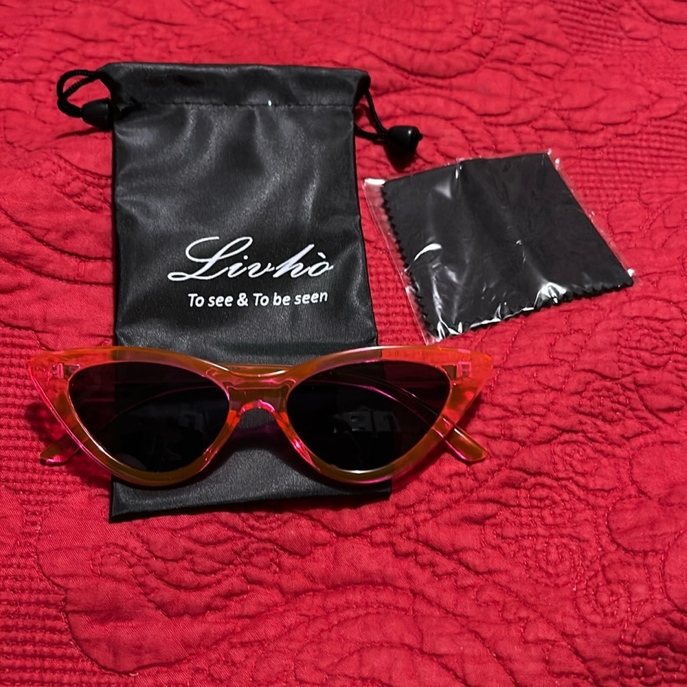 Hot pink retro candy sunglasses